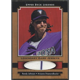 2001 Upper Deck Legends #JRJO Randy Johnson Legendary Game Jersey