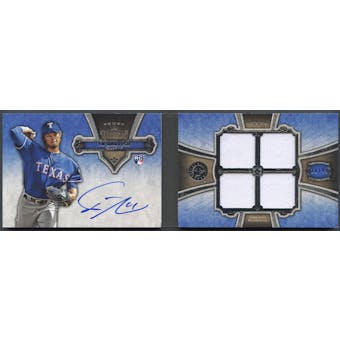 2012 Topps Five Star #YD Yu Darvish Quad Relic Booklet Rookie Jersey Auto #28/49