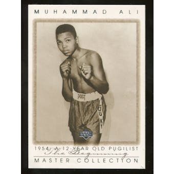 2000 Upper Deck Muhammad Ali Master Collection #1 Muhammad Ali /250
