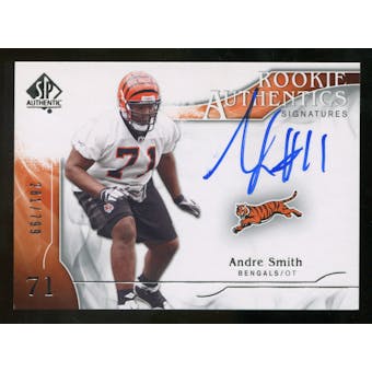 2009 Upper Deck SP Authentic #332 Andre Smith RC Autograph /799