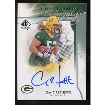 2009 Upper Deck SP Authentic Chirography #CHCM Clay Matthews Autograph