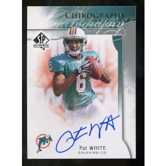 2009 Upper Deck SP Authentic Chirography #CHPW Pat White Autograph