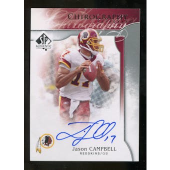 2009 Upper Deck SP Authentic Chirography #CHJC Jason Campbell Autograph