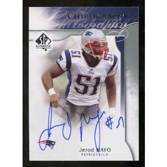 2009 Upper Deck SP Authentic Chirography #CHJM Jerod Mayo Autograph