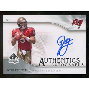 2009 Upper Deck SP Authentic Autographs #SPJF Josh Freeman Autograph