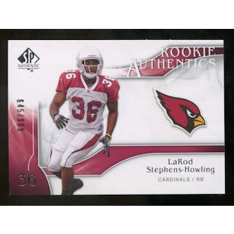 2009 Upper Deck SP Authentic #203 LaRod Stephens-Howling RC /999