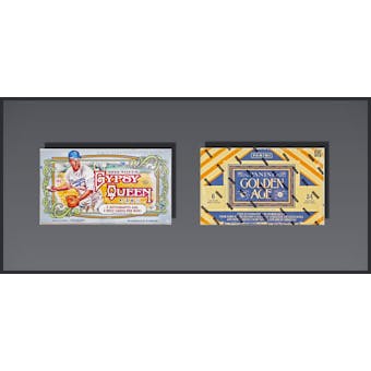 COMBO DEAL - 2013 Baseball Hobby Boxes (2013 Topps Gypsy Queen, 2013 Panini Golden Age)