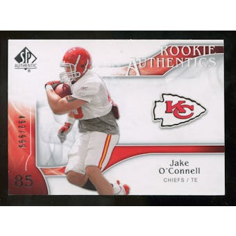 2009 Upper Deck SP Authentic #260 Jake O'Connell RC /999