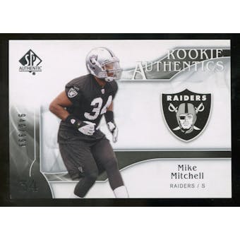 2009 Upper Deck SP Authentic #276 Mike Mitchell RC /999