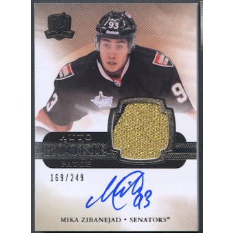 2011/12 The Cup #121 Mika Zibanejad Rookie Patch Auto #169/249