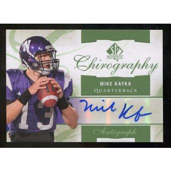2010 Upper Deck SP Authentic Chirography #MK Mike Kafka Autograph