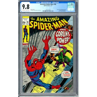Amazing Spider-Man #98 CGC 9.8 (OW-W) *1841451003*