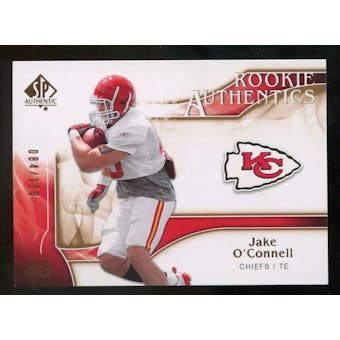2009 Upper Deck SP Authentic Bronze #260 Jake O'Connell /150