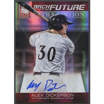 2012 Elite Extra Edition #3 Alex Dickerson Back to the Future Signatures Rookie Auto #01/99