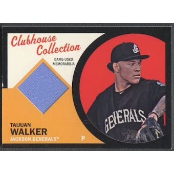 2012 Topps Heritage Minors #TW Taijuan Walker Clubhouse Collection Relics Rookie Jersey