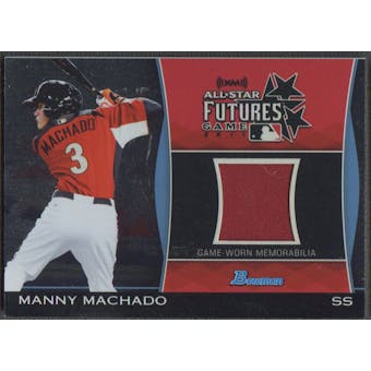 2011 Bowman Draft #MM Manny Machado Future's Game Relics Jersey