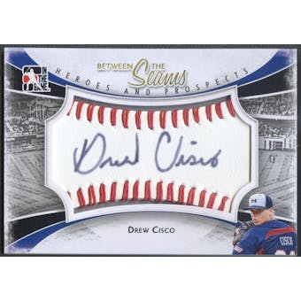 2011 ITG Heroes and Prospects #DC Drew Cisco Between the Seams Rookie Auto