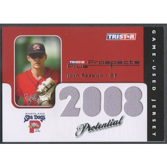 2008 TRISTAR Prospects Plus #PJR Josh Reddick PROtential Game Used Jersey #175/199