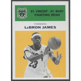 2011/12 Fleer Retro #LJ5 LeBron James 1961-62 Yellow