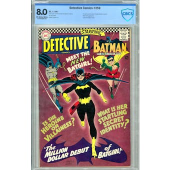 Detective Comics #359 CBCS 8.0 (OW-W) *18-43F5DDD-003*