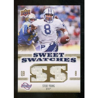 2010 Upper Deck Sweet Spot Sweet Swatches #SSW71 Steve Young