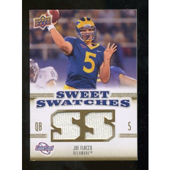 2010 Upper Deck Sweet Spot Sweet Swatches #SSW77 Joe Flacco