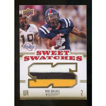 2010 Upper Deck Sweet Spot Sweet Swatches #SSW63 Mike Wallace