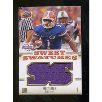 2010 Upper Deck Sweet Spot Sweet Swatches #SSW65 Percy Harvin