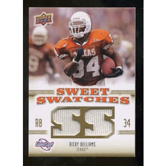 2010 Upper Deck Sweet Spot Sweet Swatches #SSW69 Ricky Williams