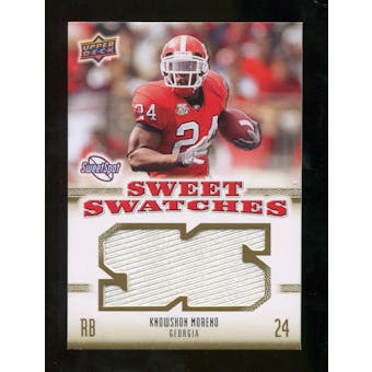 2010 Upper Deck Sweet Spot Sweet Swatches #SSW46 Knowshon Moreno