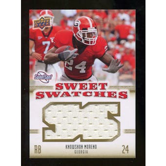 2010 Upper Deck Sweet Spot Sweet Swatches #SSW45 Knowshon Moreno