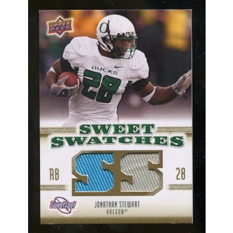 2010 Upper Deck Sweet Spot Sweet Swatches #SSW40 Jonathan Stewart