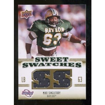 2010 Upper Deck Sweet Spot Sweet Swatches #SSW31 Mike Singletary