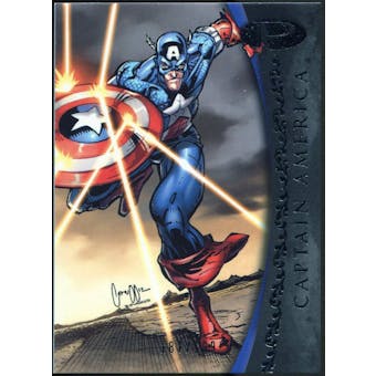 2012 Upper Deck Marvel Premier #7 Captain America /199