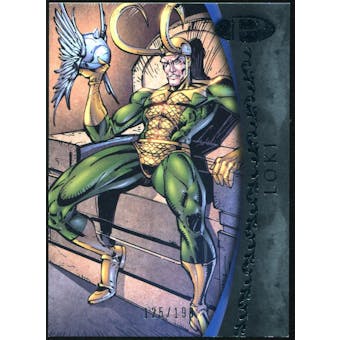 2012 Upper Deck Marvel Premier #43 Loki /199