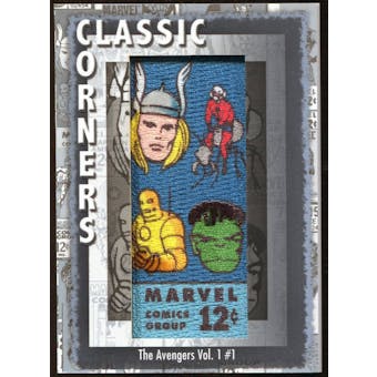 2012 Upper Deck Marvel Premier Classic Corners #CC2 The Avengers #1 D