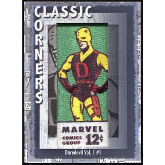 2012 Upper Deck Marvel Premier Classic Corners #CC9 Daredevil #1 D