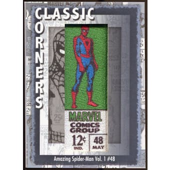 2012 Upper Deck Marvel Premier Classic Corners #CC11 The Amazing Spider-Man #48 D