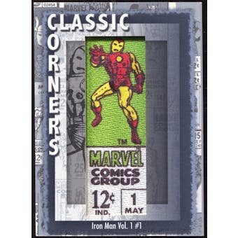 2012 Upper Deck Marvel Premier Classic Corners #CC19 Iron Man (vol. 1) D