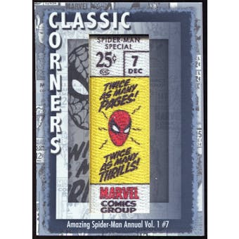 2012 Upper Deck Marvel Premier Classic Corners #CC31 Amazing Spider-Man Annual (vol. 1) #7 D