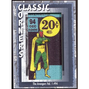 2012 Upper Deck Marvel Premier Classic Corners #CC32 The Avengers #94 C