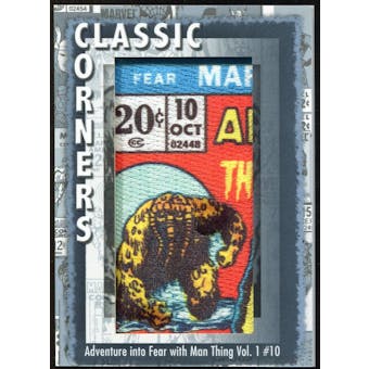 2012 Upper Deck Marvel Premier Classic Corners #CC34 Adevnture Into Fear With Man-Thing #10 C