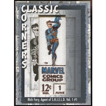 2012 Upper Deck Marvel Premier Classic Corners #CC39 Nick Fury D