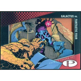 2012 Upper Deck Marvel Premier Shadowbox #S2 Fantastic Four/Galactus D