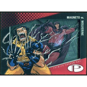 2012 Upper Deck Marvel Premier Shadowbox #S5 Wolverine/Magneto B