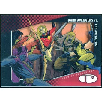 2012 Upper Deck Marvel Premier Shadowbox #S9 Dark Avengers/The Avengers A