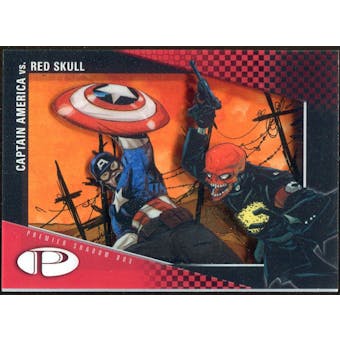 2012 Upper Deck Marvel Premier Shadowbox #S15 Red Skull/Captain America D