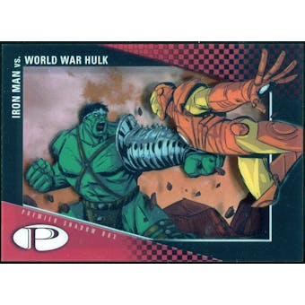 2012 Upper Deck Marvel Premier Shadowbox #S26 World War Hulk/Iron Man C