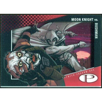 2012 Upper Deck Marvel Premier Shadowbox #S30 Moon Knight/Bushman A