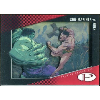 2012 Upper Deck Marvel Premier Shadowbox #S36 Hulk/Namor B